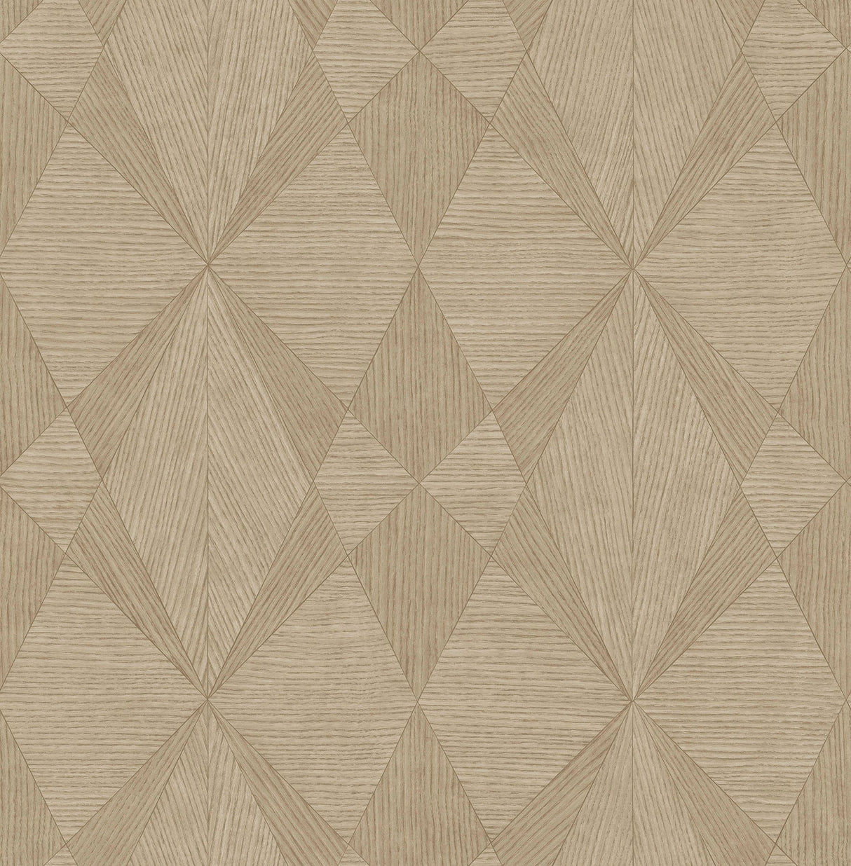 A-Street Prints 2908-25330 Intrinsic Light Brown Geometric Wood Wallpaper