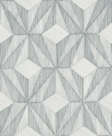 A-Street Prints 2908-87103 Paragon Slate Geometric Wallpaper