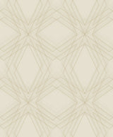 A-Street Prints 2908-87106 Relativity Beige Geometric Wallpaper