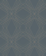 A-Street Prints 2908-87107 Relativity Charcoal Geometric Wallpaper