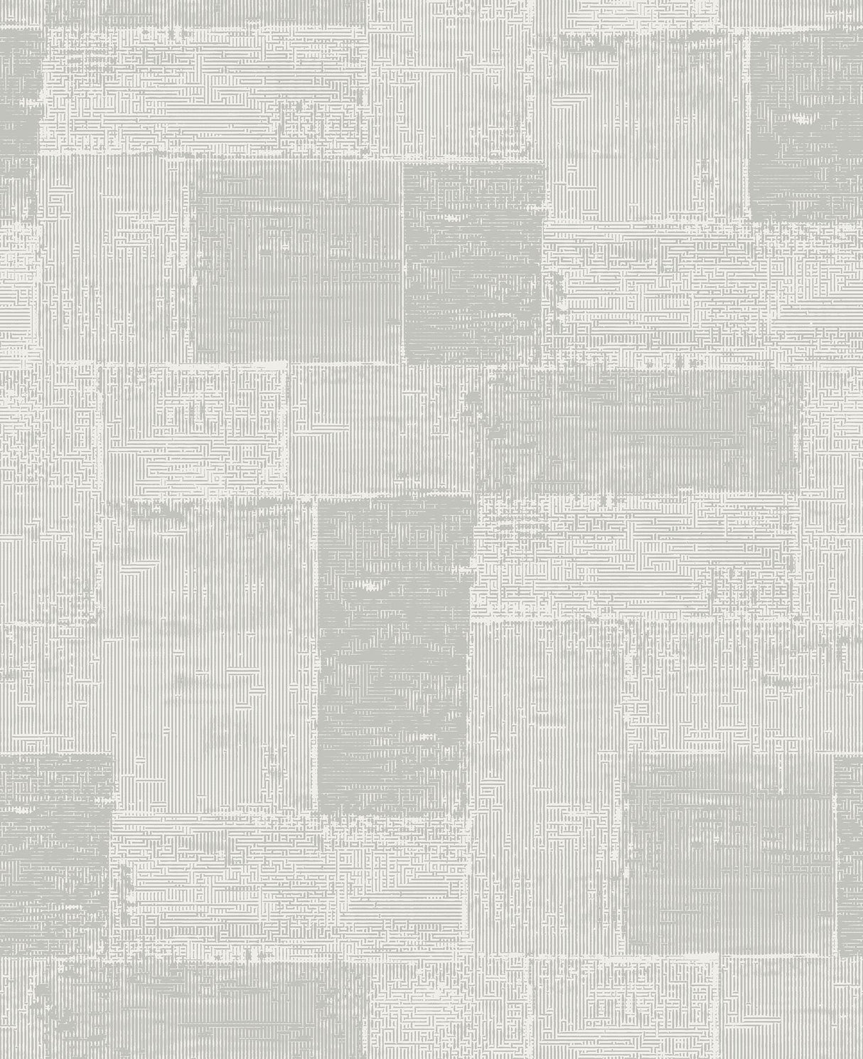 A-Street Prints 2908-87114 Composition Silver Global Geometric Wallpaper