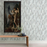 A-Street Prints 2908-87117 Monolith Slate Abstract Wood Wallpaper