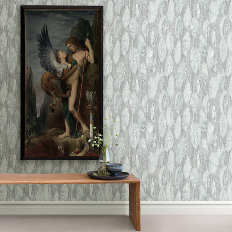 A-Street Prints 2908-87117 Monolith Slate Abstract Wood Wallpaper