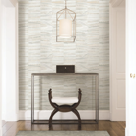 A-Street Prints 2908-87121 Lithos Grey Geometric Marble Wallpaper