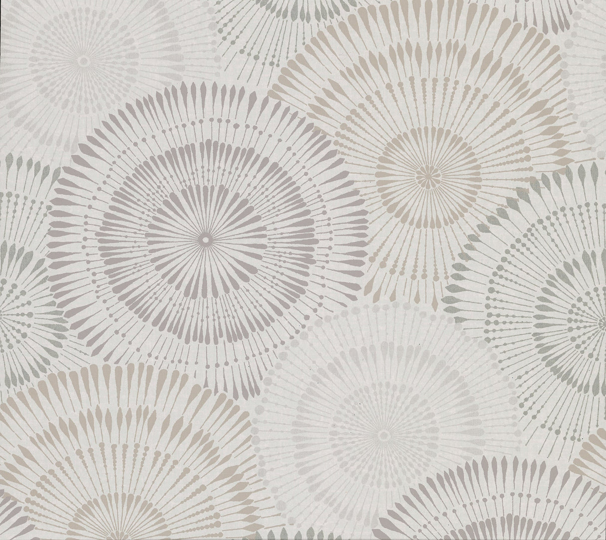 Brewster 2909-AW87737 Howe Neutral Medallions Wallpaper