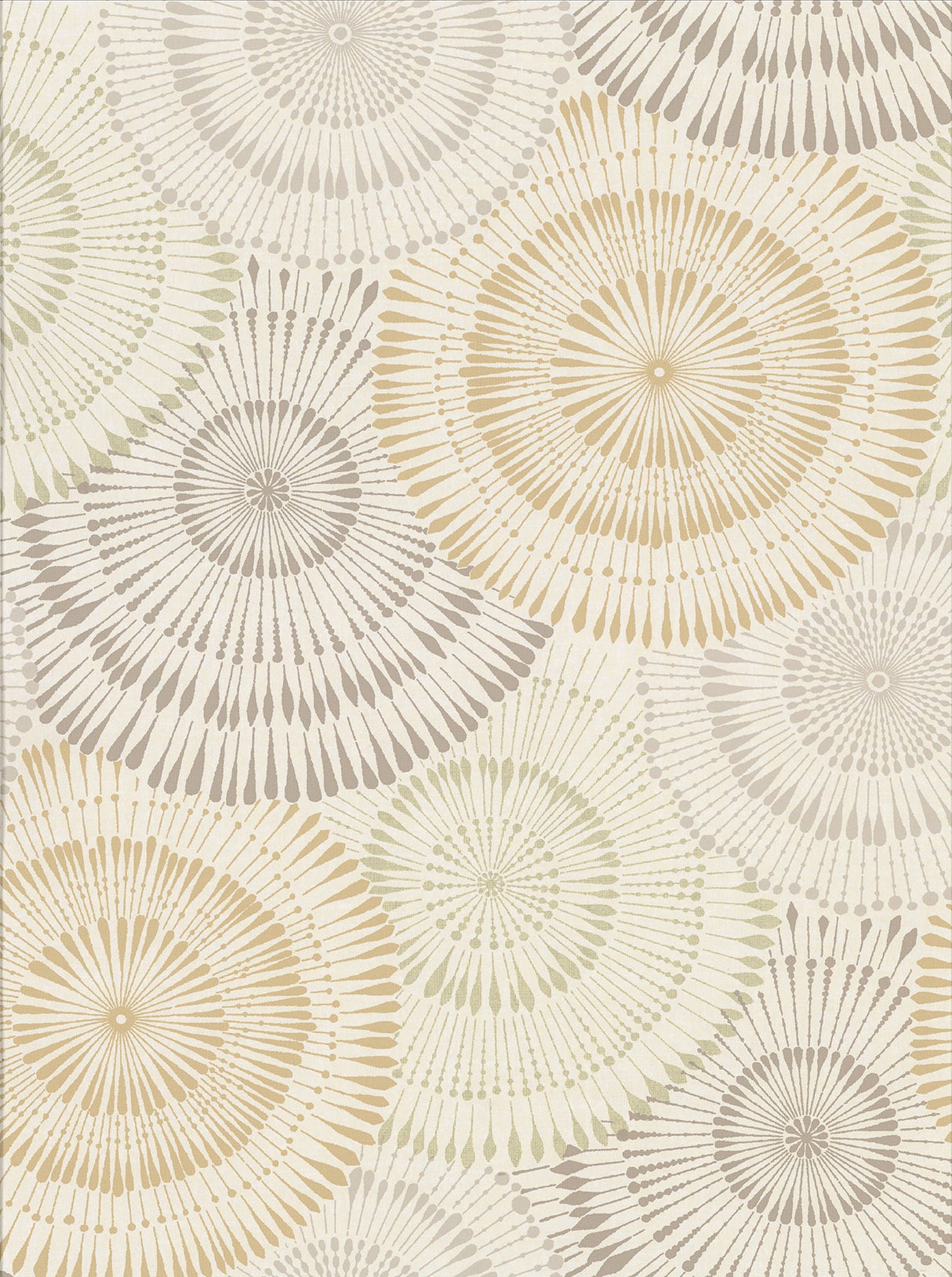 Brewster 2909-AW87739 Howe Wheat Medallions Wallpaper