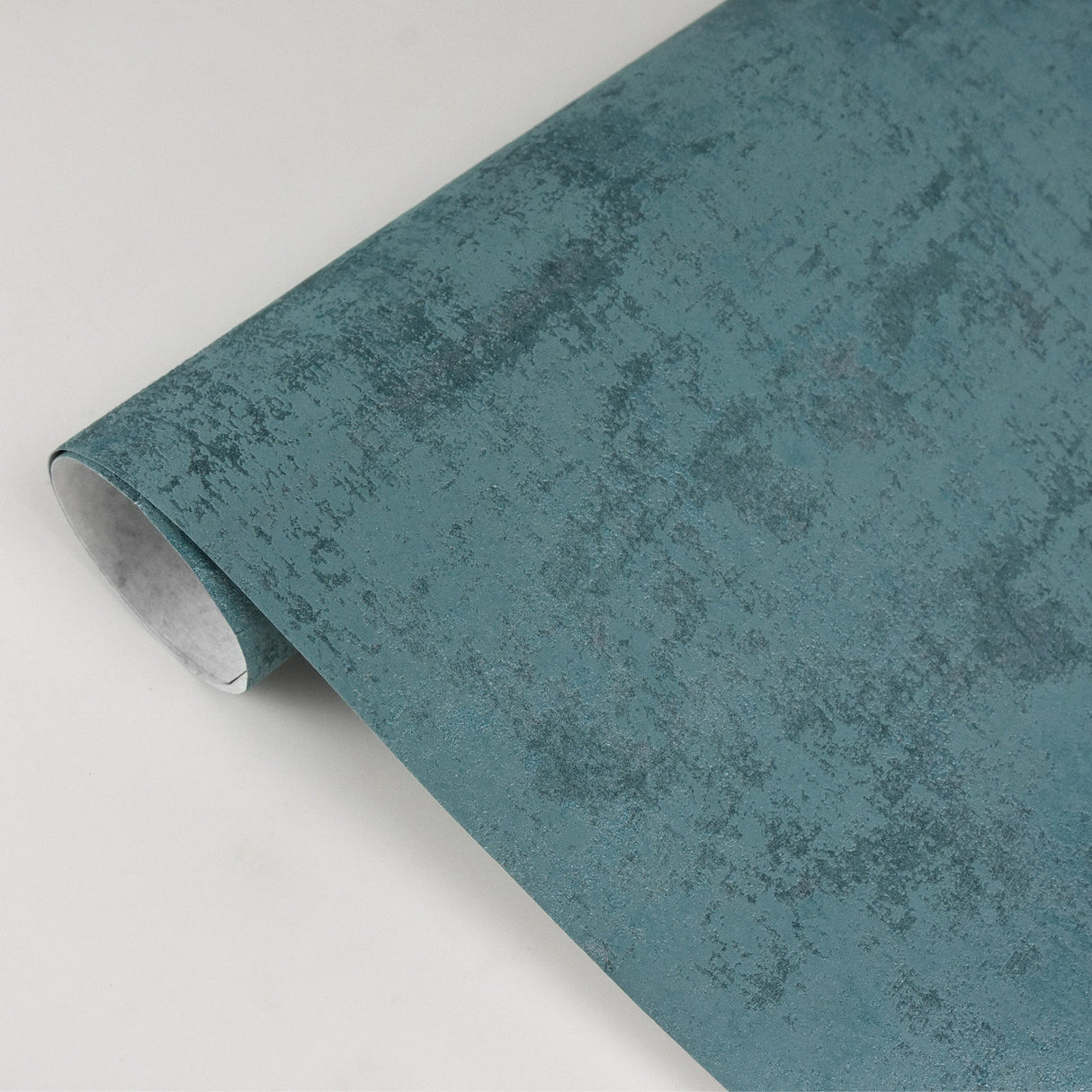 Brewster 2909-MLC-144 Quimby Teal Faux Concrete Wallpaper