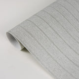 Brewster 2909-MLC-161 Ramona Silver Stripe Texture Wallpaper