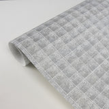 Brewster 2909-NEW-1011 Nigel Grey Faux Tile Texture Wallpaper