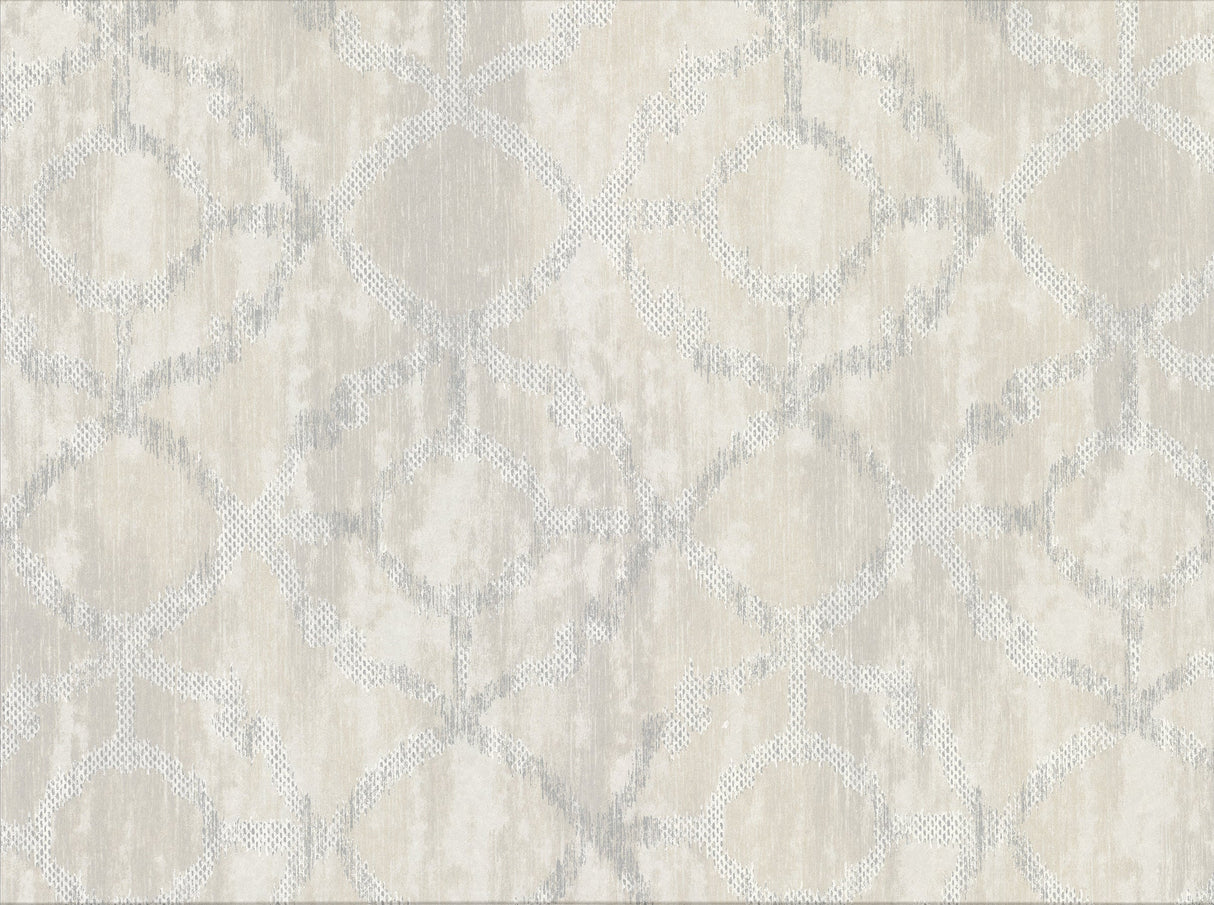 Brewster 2909-SH-13024 Dashwood Neutral Distressed Geometric Wallpaper