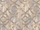 Brewster 2909-SH-13028 Dashwood Taupe Distressed Trellis Wallpaper