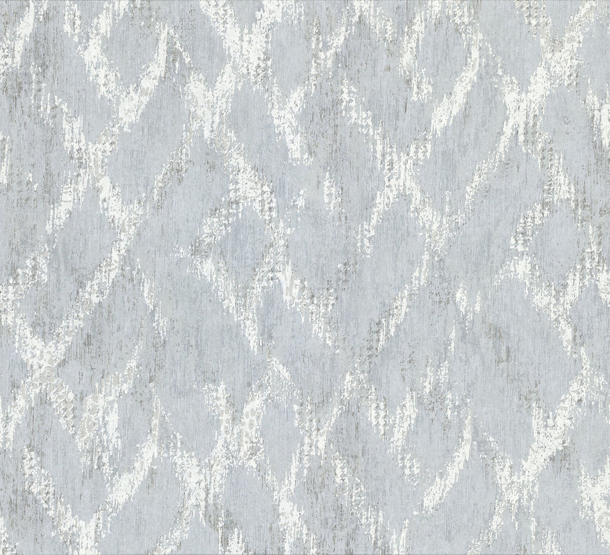 Brewster 2909-SH-13045 Bunter Silver Distressed Geometric Wallpaper