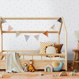 Galerie Bambino Spotty Blue Sidewall 291-2
