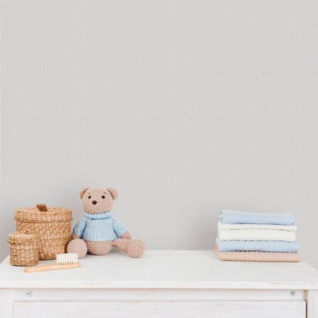 Galerie Bambino Tiny Stripes Silver Grey Sidewall 292-3