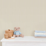 Galerie Bambino Tiny Stripes Yellow Sidewall 292-5
