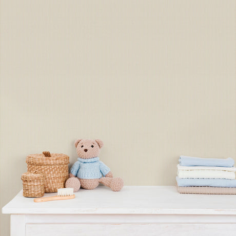 Galerie Bambino Tiny Stripes Yellow Sidewall 292-5