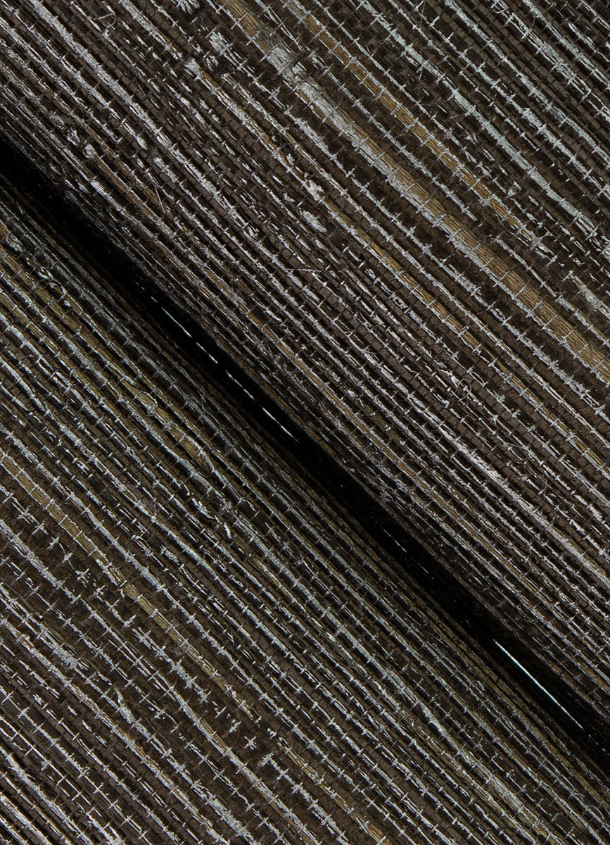 Eade’s Shandong Chocolate Grasscloth Wallpaper Chocolate