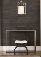 Eade’s Shandong Chocolate Grasscloth Wallpaper Chocolate
