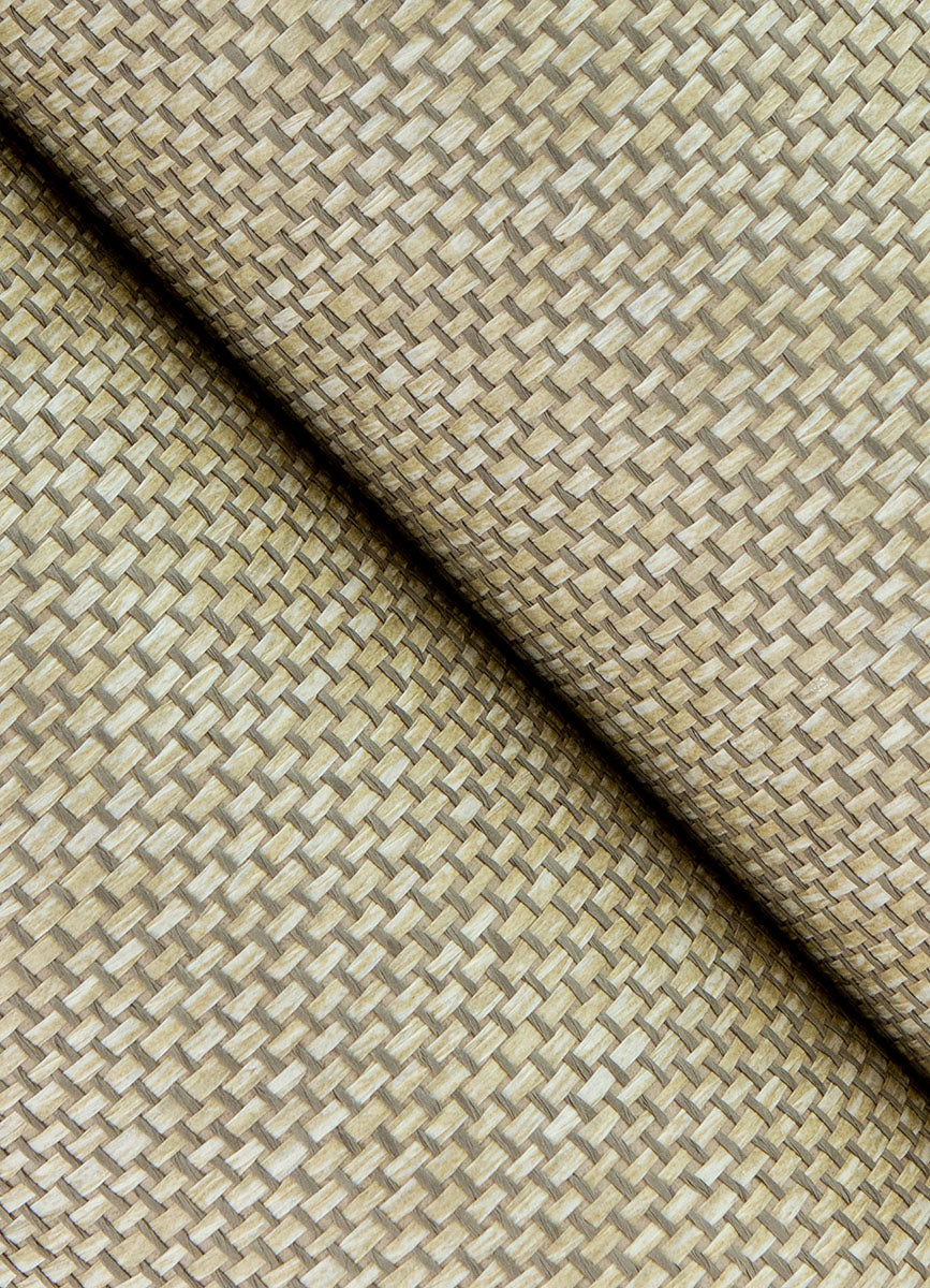 Eade’s Gaoyou Light Grey Paper Weave Wallpaper Light Grey