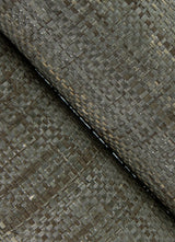 Eade’s Cheng Grey Woven Grasscloth Wallpaper Grey