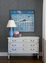 Eade’s Genji Blue Woven Wallpaper Blue
