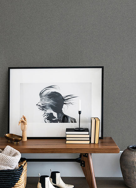 Eade’s Jia Li Light Grey Wool Wallpaper Light Grey