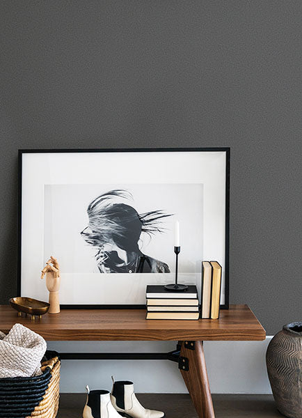 Eade’s Jia Li Charcoal Wool Wallpaper Charcoal