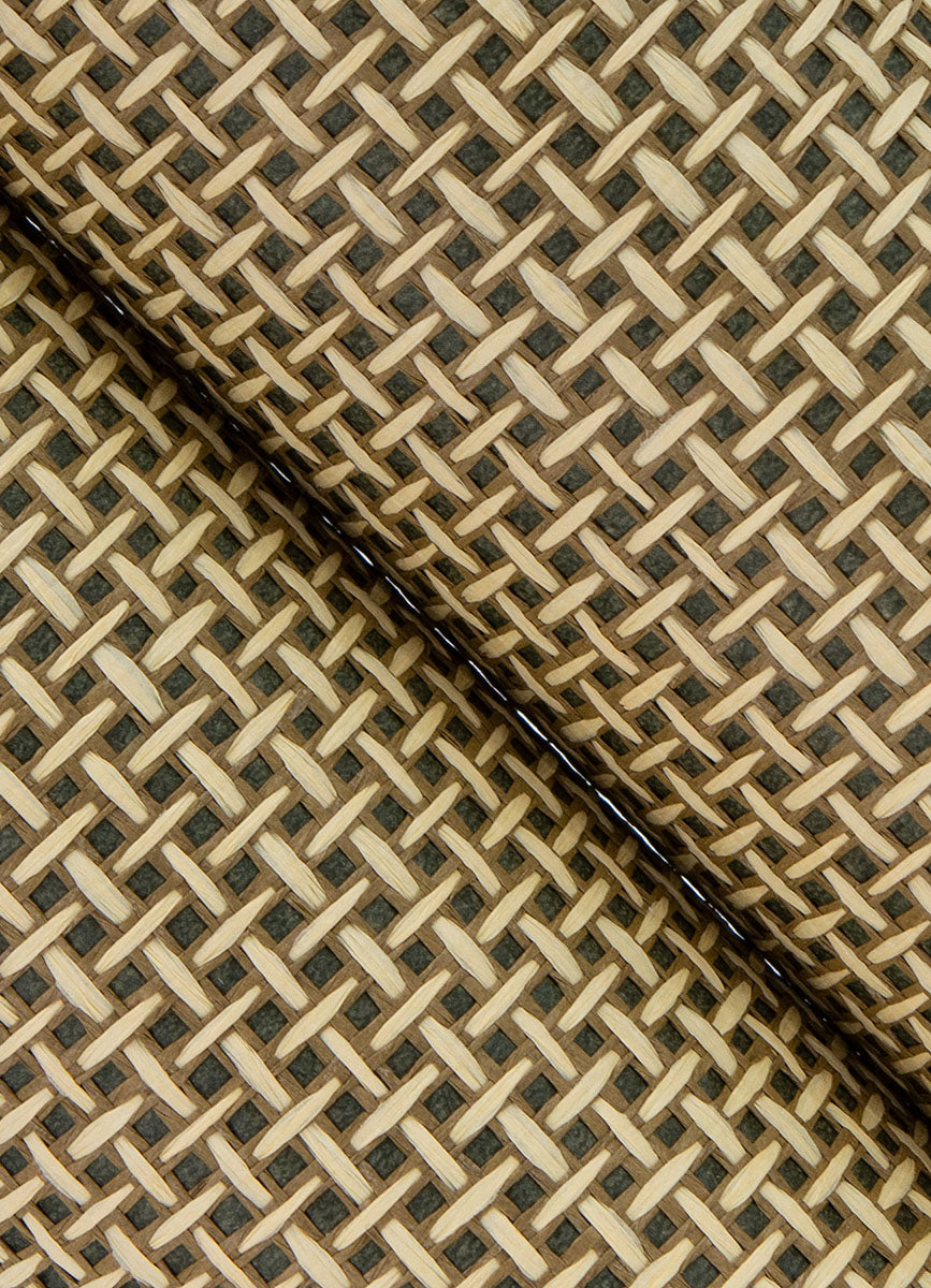 Eade’s Daiyu Stone Cross Hatch Wallpaper Stone