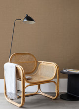 Eade’s Huiqing Brown Geometric Weave Wallpaper Brown
