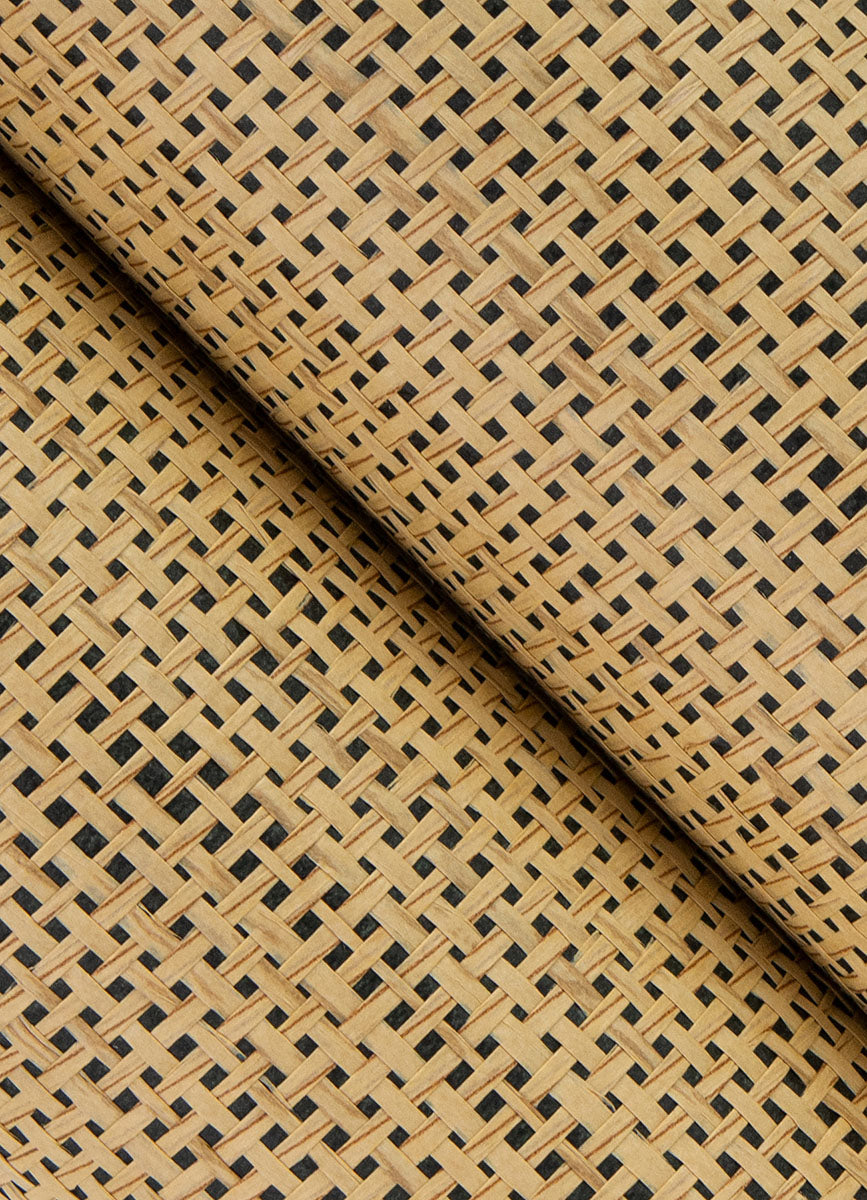 Eade’s Cixi Neutral Basketweave Wallpaper Neutral