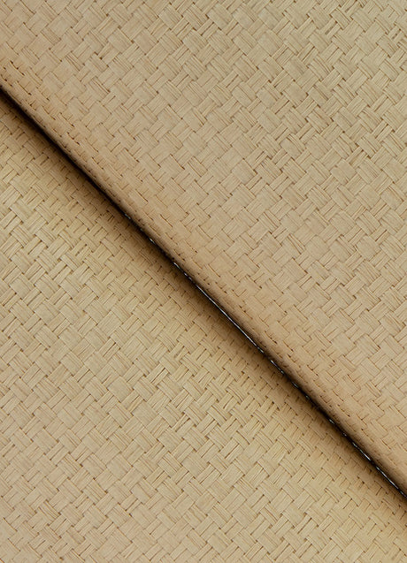 Eade’s Peizhi Khaki Basketweave Wallpaper Khaki