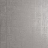 Brewster 2927-10504 Glint Silver Distressed Geometric Wallpaper