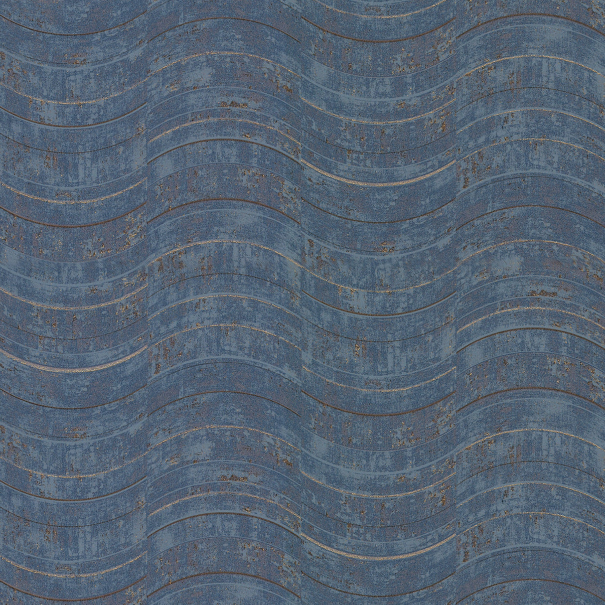 Brewster 2927-10805 Hydra Blue Geometric Wallpaper