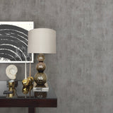 Brewster 2927-13002 Ara Pewter Distressed Texture Wallpaper