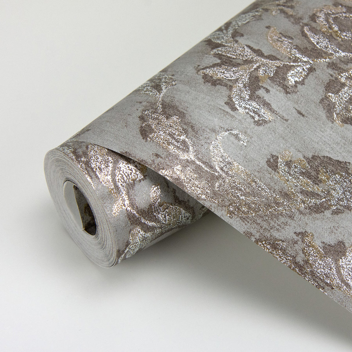 Brewster 2927-20102 Lyra Bronze Damask Wallpaper