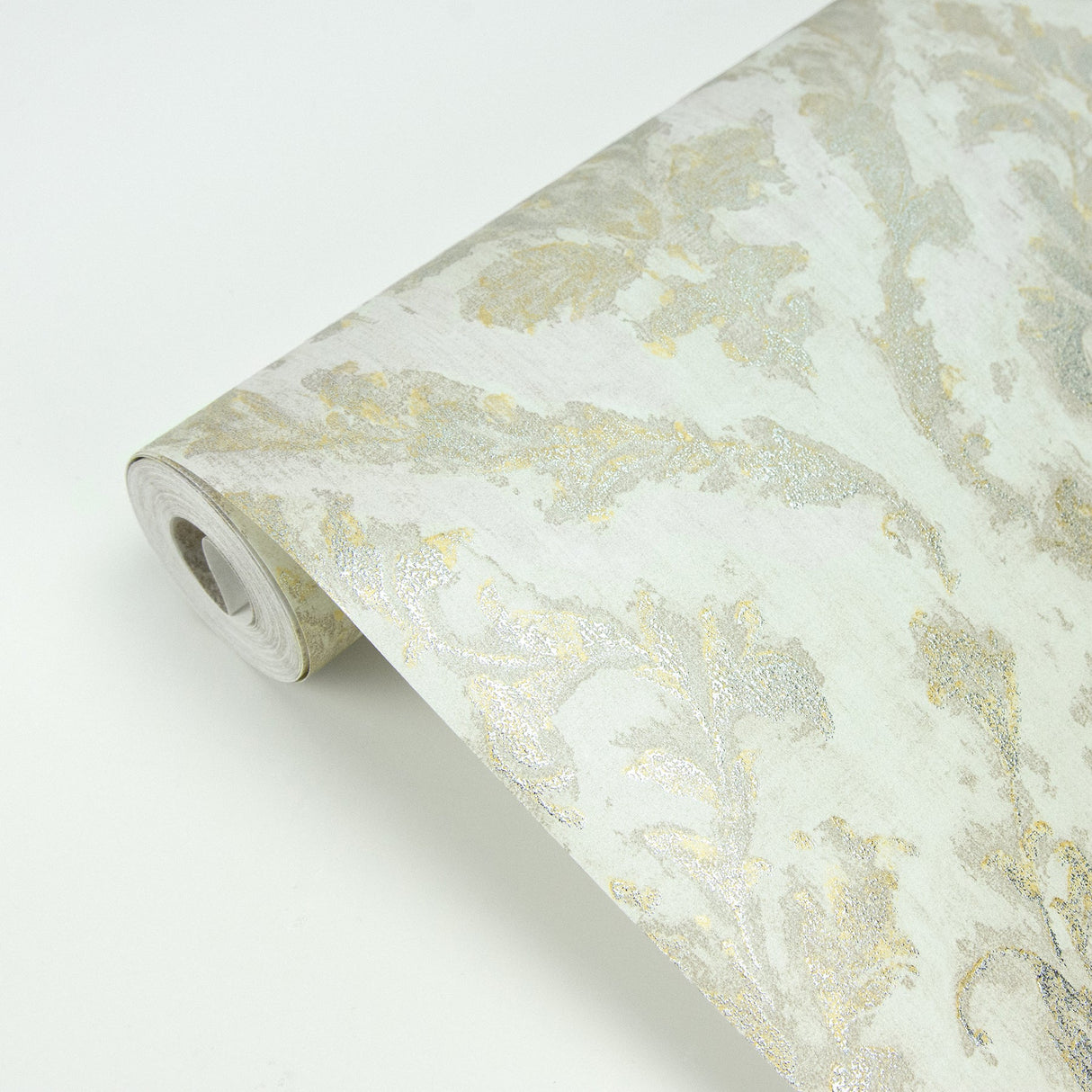 Brewster 2927-20106 Lyra Light Grey Damask Wallpaper