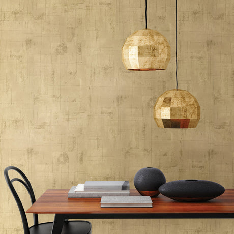 Brewster 2927-20406 Ozone Gold Texture Wallpaper