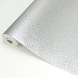 Brewster 2927-42485 Carbon Silver Honeycomb Geometric Wallpaper