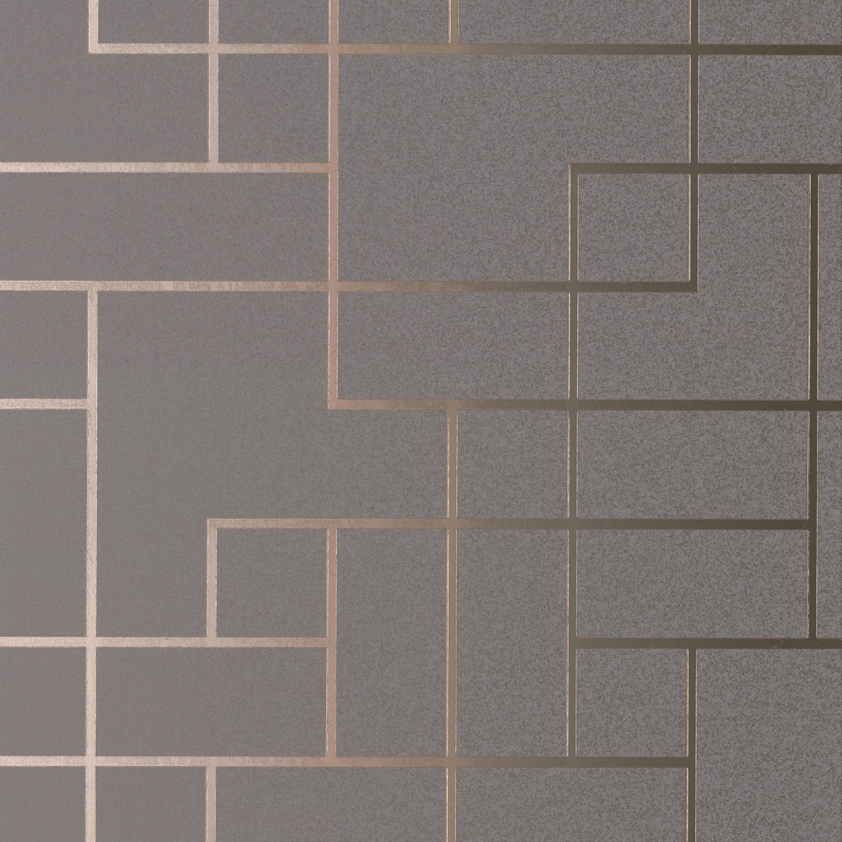 Brewster 2927-42492 Mason Dark Grey Geometric Wallpaper