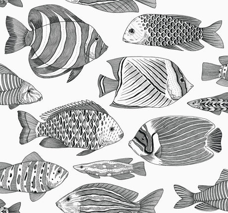 A-Street Prints 2927-80200 Wailea Tropical School Wallpaper - Eade's Wallpaper