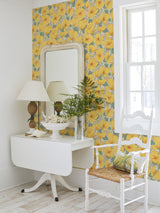 A-Street Prints 2932-65112 Matilda Yellow Poppy Fields Wallpaper