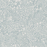 A-Street Prints 2932-65130 Siv Light Blue Botanical Wallpaper