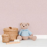 Galerie Bambino Dropy Plain Pink Sidewall 294-1