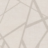 Warner 2945-1100 Avatar White Abstract Geometric Wallpaper
