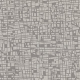 Warner 2945-1115 Tiffany Grey Abstract Geometric Wallpaper