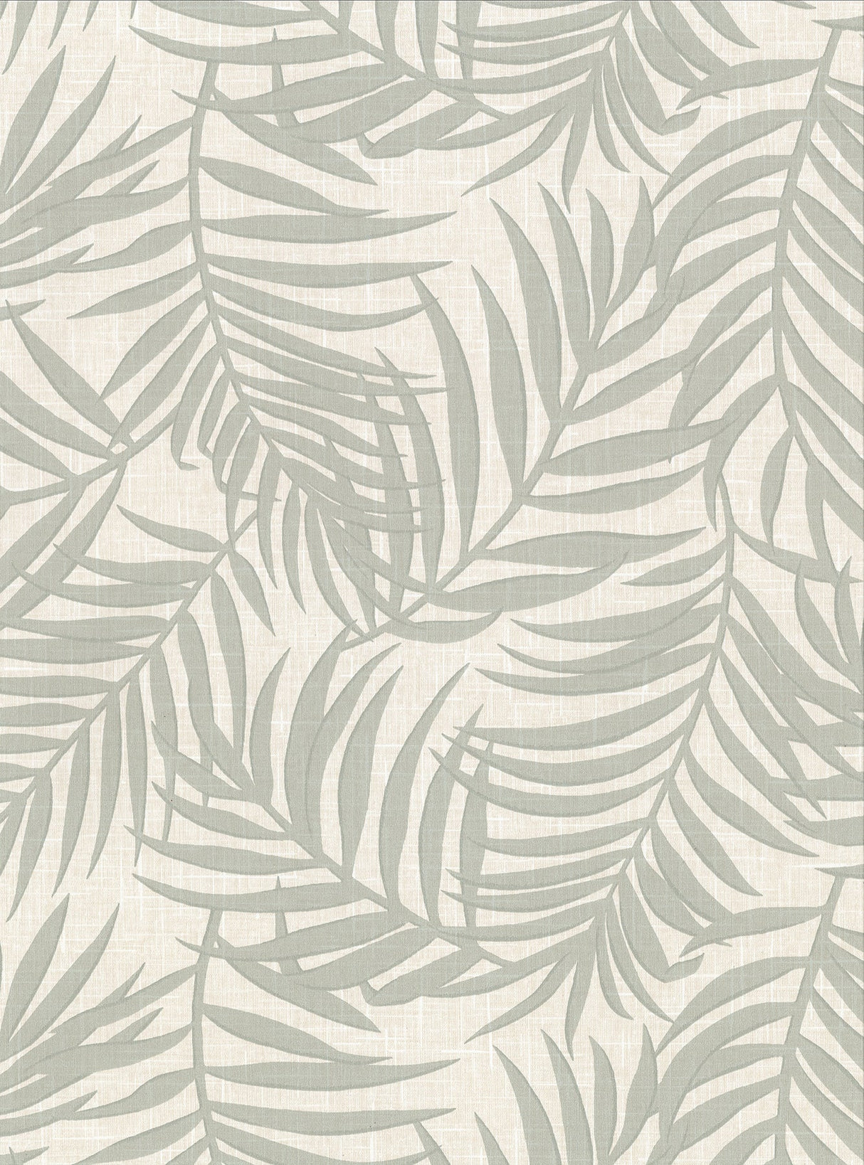 Warner 2945-1134 Lanai Beige Fronds Wallpaper