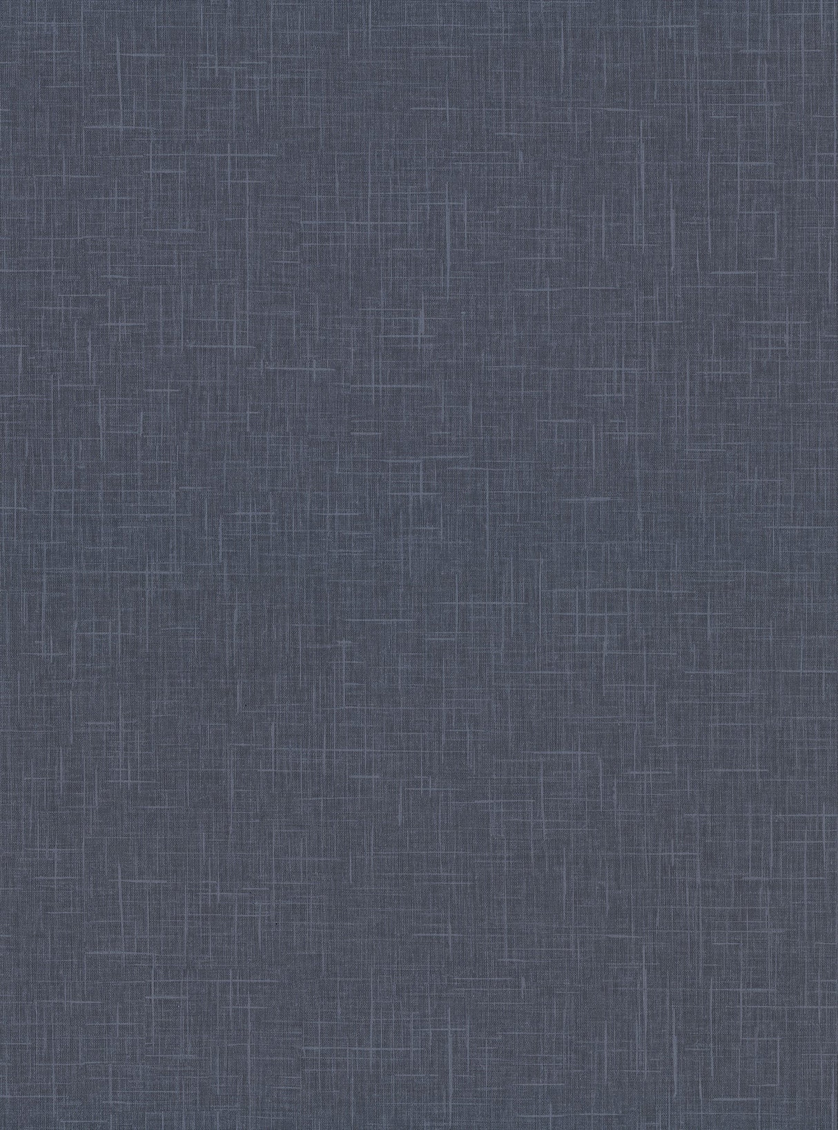 Warner 2945-1137 Linville Navy Faux Linen Wallpaper