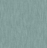 A-Street Prints 2948-25283 Chiniile Teal Linen Texture Wallpaper