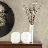 A-Street Prints 2948-25286 Chiniile Light Brown Linen Texture Wallpaper