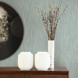 A-Street Prints 2948-25289 Chiniile Slate Linen Texture Wallpaper